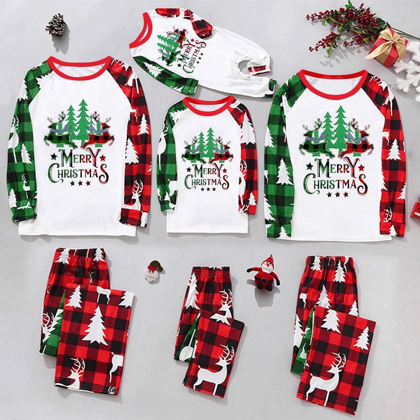 Parent-Child Christmas Pajamas