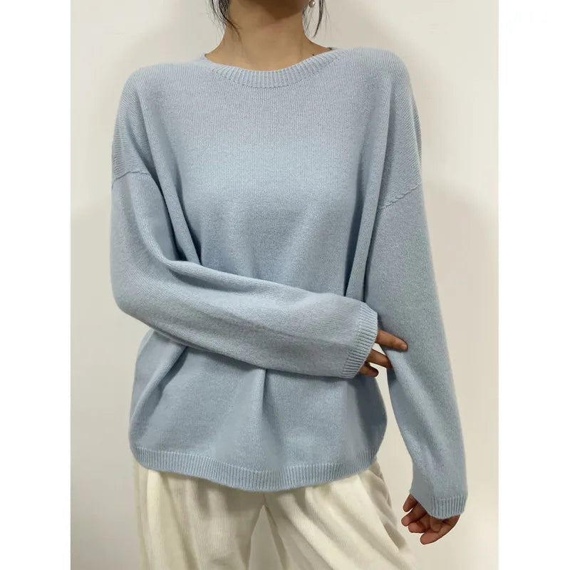 Snug Serenity: Luxe Knit Sweater