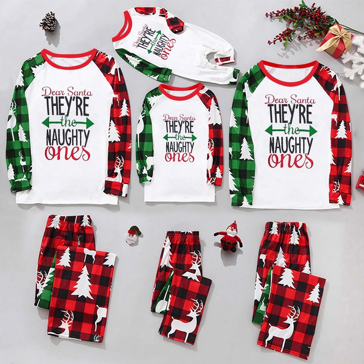 Parent-Child Christmas Pajamas