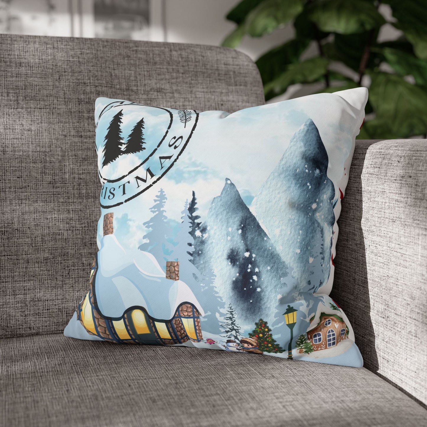 Christmas Square Pillow