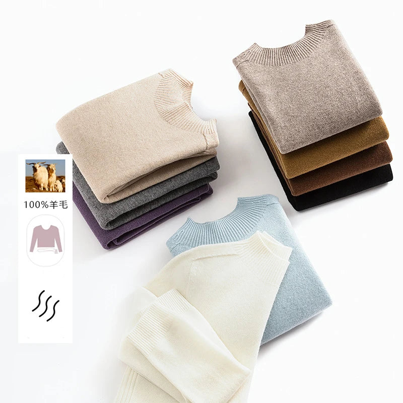 Snug Serenity: Luxe Knit Sweater