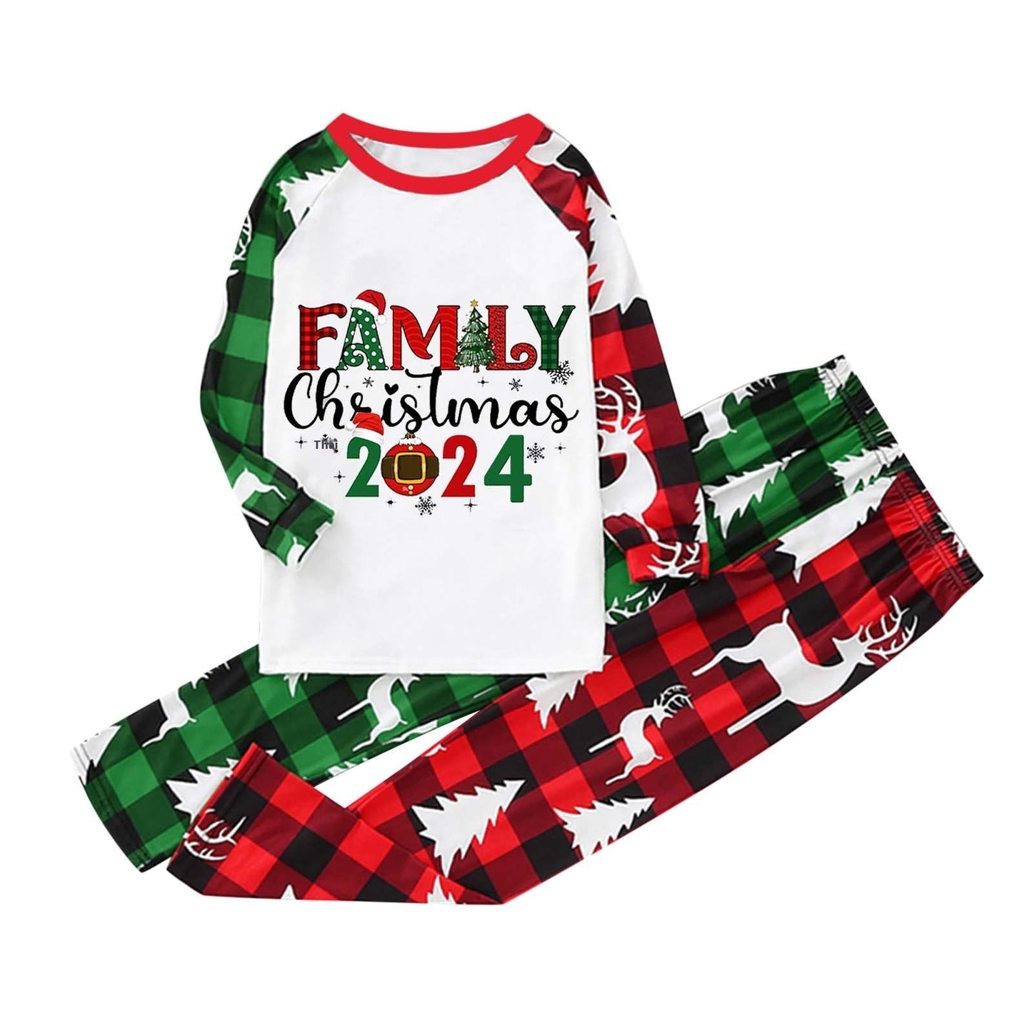 Parent-Child Christmas Pajamas