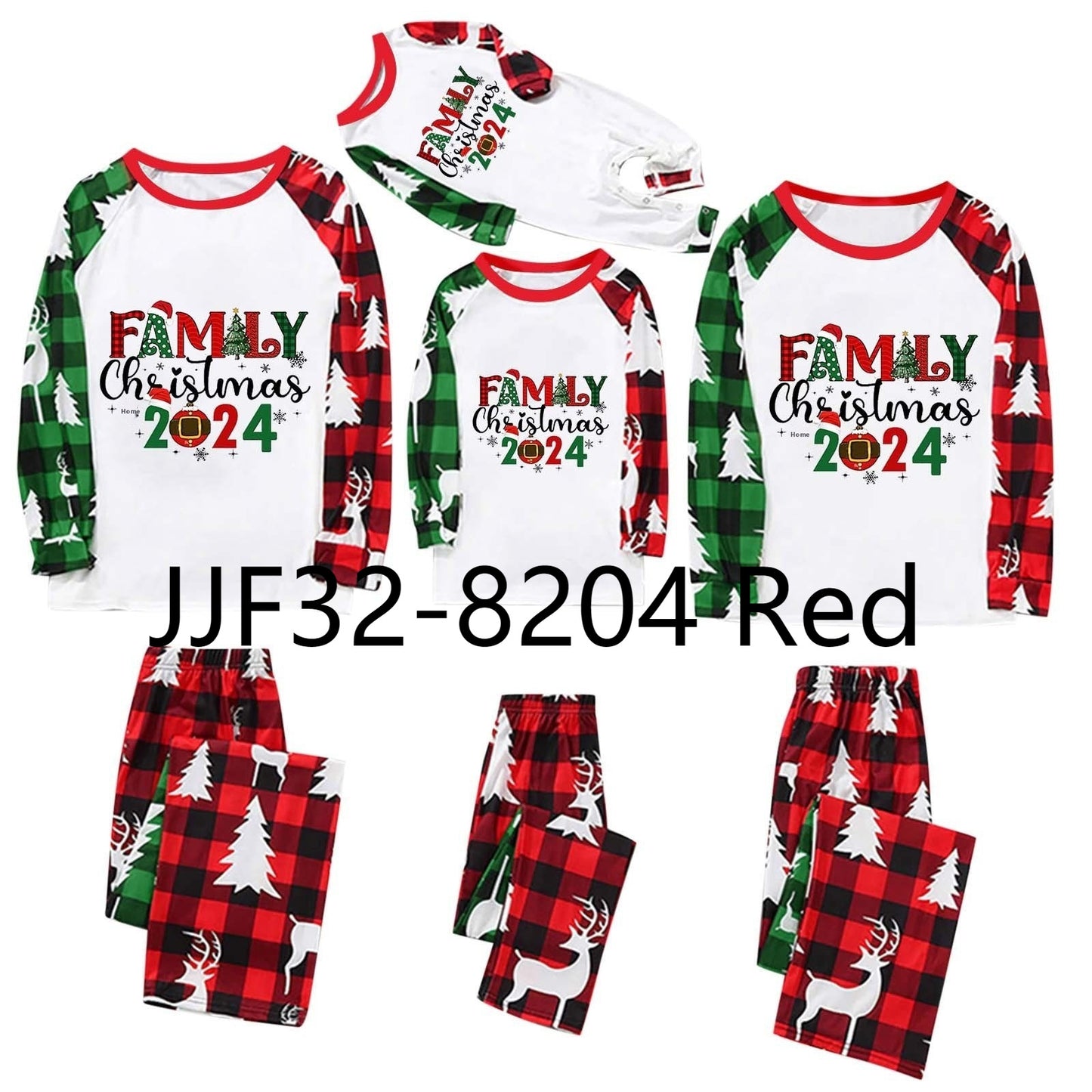 Parent-Child Christmas Pajamas