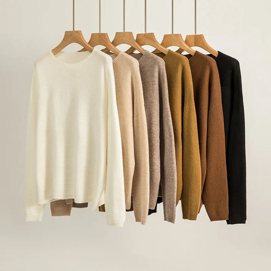 Snug Serenity: Luxe Knit Sweater