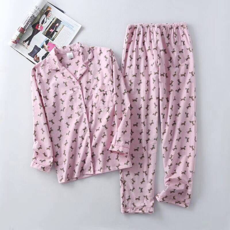 Cozy Thin Flannel Casual Homewear Suit for Relaxed Comfort