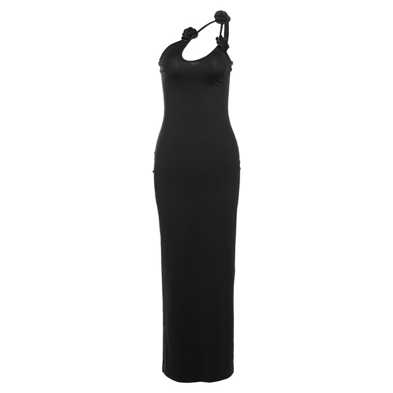 Women's Shoulder Cutout Sling Dress